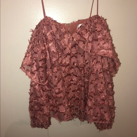 Forever Unique - textured dusty pink top - Picture 5 of 7